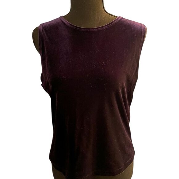 Kasper & Co. ASL Sleeveless Velvet Top | Size M | NWT - Picture 10 of 10